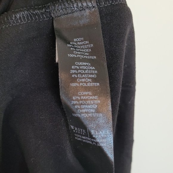 BHWM Drapy Black Sleeveless Top - Picture 5 of 6